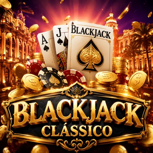 Mesa de blackjack ao vivo com cartas na mesa